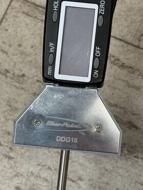 Ddg16 Snap-on Blue-point / Digital Depth Gauge Model #ddg16