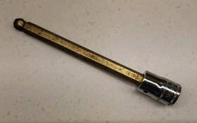 Fablm8 Snap-on 3/8 Inch Drive Metric 8mm Long Ball Hex Socket Driver