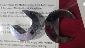 Fc64a Snap-on Fc68a Lot Of 2 Usa 3/8 Inch Drive And 2-1/8 Crow Foot Wrench No