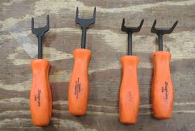 Fdt1116 Snap-on Fuel Disconnect Tool Orange 4 Piece Set