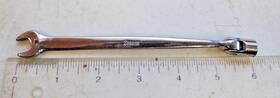 Fhom8s Snap-on 8mm 6 Point Metric Flex Head Open End Combination Wrench Bent Fhom8s Snap-on 8mm 6 Point Metric Flex Head Open End Combination Wrench Bent