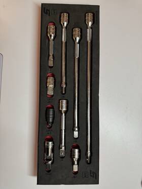 Fm209ex01b Snap-on 3/8 Foam Extension Set Fm209ex01b Snap-on 3/8 Foam Extension Set