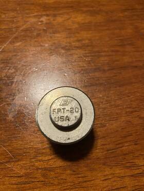Fpt20 Snap-on Used Freeze Plug Installer Head 20mm Usa
