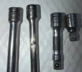 Snap-on Fxw1 To Fx-8 Snap-on Usa 3/8 Inch Drive 4-piece Wobble Extension Set 1 3 4 8