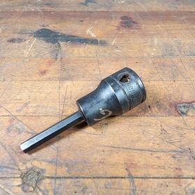 Snap-on Gfa5a Tools 5/32 Inch In 3/8 Drive Sae Industrial Hex Bit Socket Driver