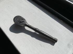 Gtm830 Snap-on Usa 1/4 Inch Drive Black Oxide / Industrial Ratchet No Gtm830 Snap-on Usa 1/4 Inch Drive Black Oxide / Industrial Ratchet No