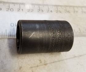 Imml160 Snap-on 1/2 Inch Drive 6 Point Shallow 16mm Impact Socket