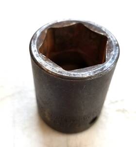 Imml240 Snap-on Usa 1/2 Inch Drive 6 Point 24mm Shallow Impact Socket
