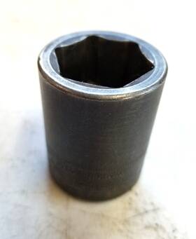 Imml270 Snap-on Usa 1/2 Inch Drive 6 Point 27mm Shallow Impact Socket