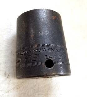 Imml290 Snap-on Usa 1/2 Inch Drive 6 Point 29mm Shallow Impact Socket Imml290 Snap-on Usa 1/2 Inch Drive 6 Point 29mm Shallow Impact Socket