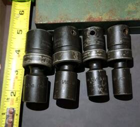 Ipl16b Snap-on Ipl22b/ipl24b/ipl16b/ 4 1/2 Inch Drive 6 Point Shallow Swivel Impact Sockets 3 11 16 5 8 1 2