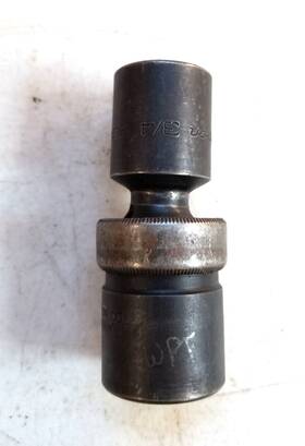 Ipl24b Snap-on 1/2 Inch Drive 6 Point 3/4 Shallow Swivel Impact Socket Ipl24b Snap-on 1/2 Inch Drive 6 Point 3/4 Shallow Swivel Impact Socket