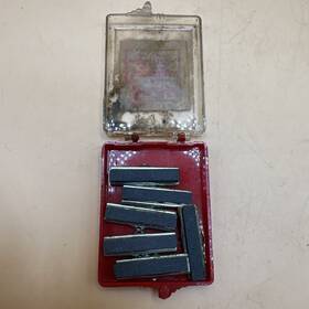 Jt64-1 Snap On 6 Pieces Blue Point Tools Hone Stone Set No