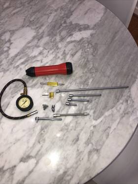 Md16 Snap-on Vintage Tools 12 Piece Lot. Very Nice 1/4 Inch Extensions Universal Joint