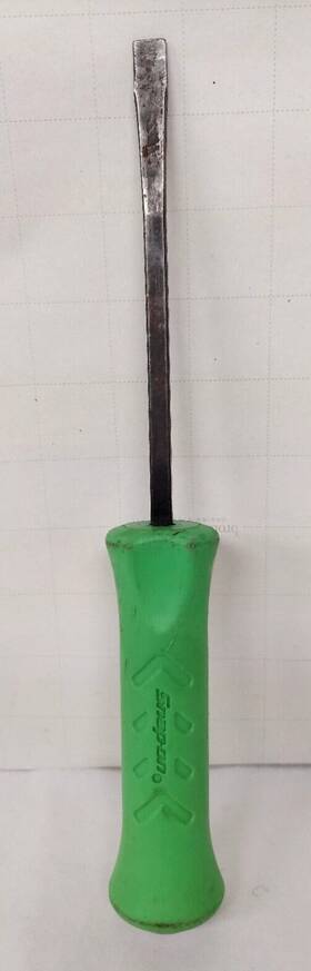 Mpbs10ag Snap-on Mpbs10a Pre-owned Tools Green 10 Inch Length Straight Blade Striking Prybar