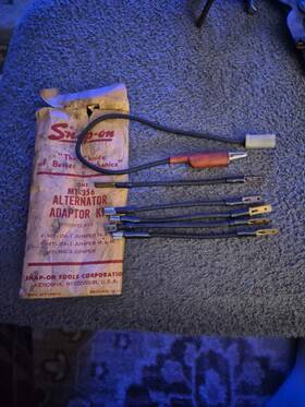 Mt-356 Snap-on Mt356 Vintage Alternator Adapter Kit