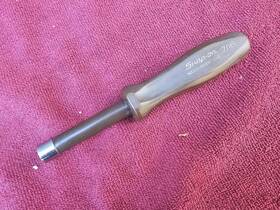 Ndd114br Snap-on 7/16 Inch Sae 6 Point Nut Driver Brown Hard Handle