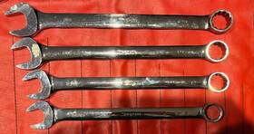 Oex704b Snap-on Tools 4pc 12-point Sae Combination Wrench Set 15/16-1-1/8 Inch Save