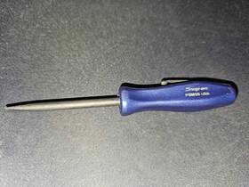 Pbms5pb Snap-on 5 Inch Straight Tip Mini Pocket Prybar Power Blue