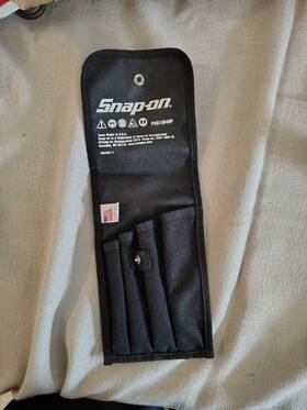 Phg1004rp Snap-on Pouch Only 4-pc Roll Pin Punch Air Hammer Bit Set No Tools