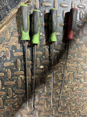 Snap-on Pic/awl4 Tools Long Pick/awl Set Used