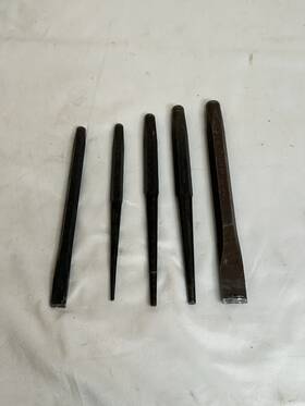 Ppc8203 Snap-on Tools Ppc 5-piece Punch And Chisel Set Ppc8203 Snap-on Tools Ppc 5-piece Punch And Chisel Set