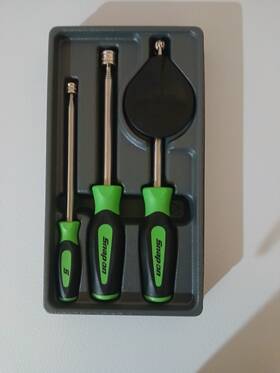 Ptm30g Snap-on 3 Pc Magnetic Pickup Tool/mirror Set -