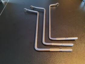 2-s9832c Snap-on S9707 S9832c 12 Point 1/2 Inch And 9/16 Distributor Wrench