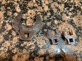 Fcom16a Snap-on Sc052 Crow Foot Wrench You Pick Made In Usa 16mm 11/18 Inch And 1 5/8