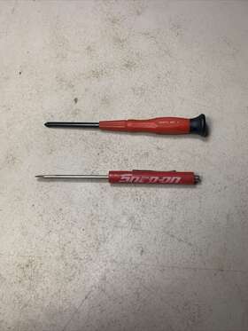 Sdep21 Snap-on Tools - #1 Phillips Tip Electronic Mini Screwdriver Plus Extra Sdep21 Snap-on Tools - #1 Phillips Tip Electronic Mini Screwdriver Plus Extra
