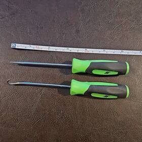 Sg3ashcg Snap-on Tools 2 Piece Green Mini Pick Set Straight And Hook