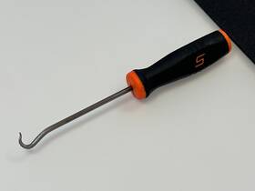Snap-on Sg3ashco Snap-on Tools Usa Orange Mini Miniature Soft Grip Hook Pick