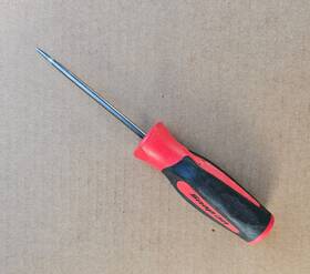 Sg4asab Snap-on Straight Pick/awl Red Soft Grip Handle