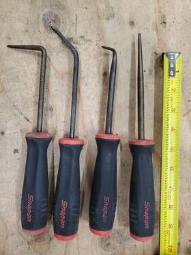 Sga176 Snap-on 4 Piece Radiator Hose Pick Set Sga 176 Etc