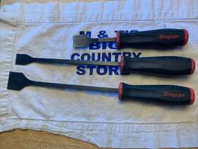Sgcsa14 Snap-on Sgcsa8 Tools Usa Soft Grip Rigid Carbon Scraper Set Sgcsa12