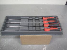 Sgl3as Snap-on Tools Long Miniature Pick Set Red Soft Grip - Pre-owned Sgl3as Snap-on Tools Long Miniature Pick Set Red Soft Grip - Pre-owned