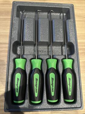 Sglasa604bg Snap-on Sglasa604b Tools Usa 4pc Green Soft Grip Heavy-duty Pick Set Sglasa604bg Snap-on Sglasa604b Tools Usa 4pc Green Soft Grip Heavy-duty Pick Set