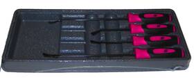 Sgsr104aep Snap-on New Seal Removal Set Electric Pink Soft Handles