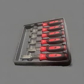 Snap-on Sgtt1060 Snap-on Tools Usa Used Red 6pc Deutsch Terminal Tool Kit Sgdtt106o