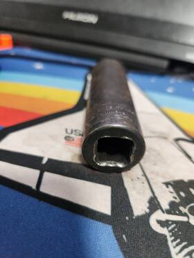 Simmlm170 Snap-on Usa 1/2 Inch Drive 6 Point 17mm Deep Impact Socket