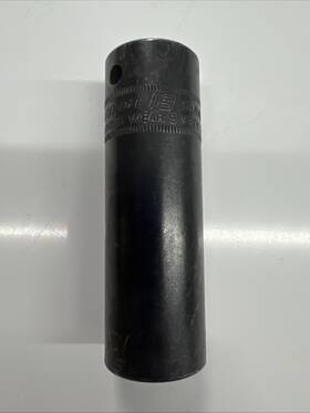 Simmlm180 Snap-on Usa 1/2 Inch Drive 6 Point 18mm Deep Impact Socket Simmlm180 Snap-on Usa 1/2 Inch Drive 6 Point 18mm Deep Impact Socket