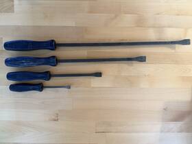 Sp812a Snap-on 4 Piece Pry Bar Set