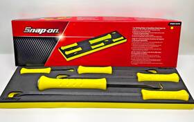 Spbsdc705fhv Snap-on 5pc Striking Prybar/ Demolition Chisel Set Hi-viz Usa