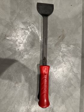 Spds18 Snap-on 3 Inch Wide Heavy Duty Striking Scraper Red