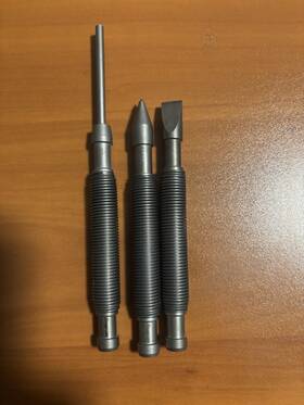 Snap-on Sphdcp716 3pc Spring Punch/chisel Set Usa Sphdpp14 And Sphdcc716