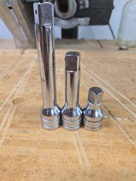 Snap-on Sx5/sx3/sx2 1/2 Inch Extensions