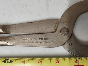 No-231 Snap On Tools Vintage Snap-on No 231 Drum Brake Spring Remover Installer Pliers Usa