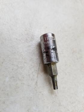 Ttxb15e Snap-on T15 Torx 1/4 Inch Drive Standard Bit Socket Driver