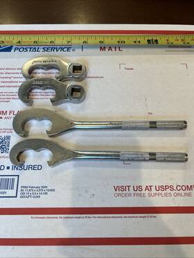 Wa13a Snap-on Wa10a Wa11a Wa12a And 1/2 Inch Drive Tie Rod Adjusting Tools