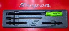 Wins1000 Snap-on Tools Green Grip 5 Piece Wire Feeding Insertion Tool Set